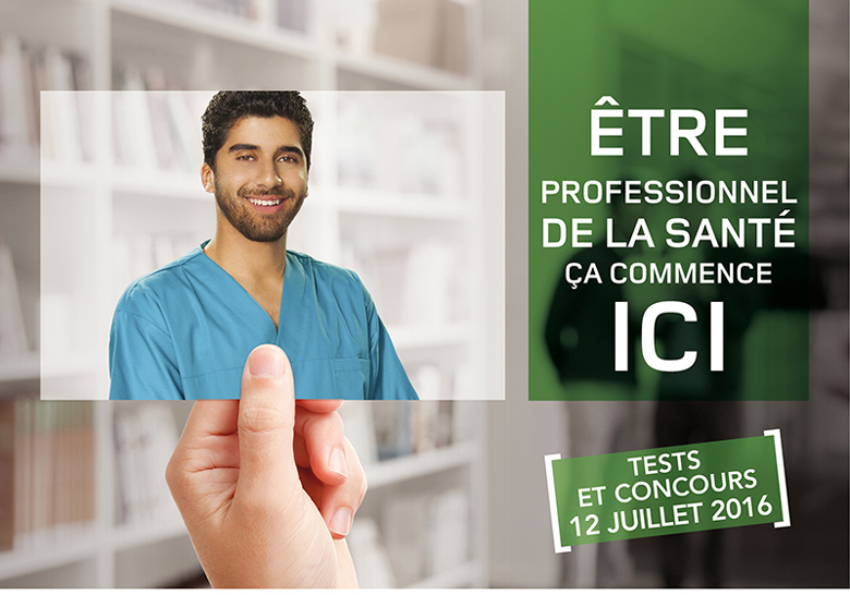être professionnel de la santé ça commence ici