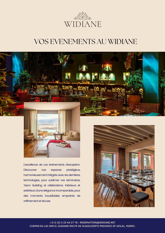 Vos vnements au Widiane